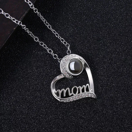 Collier "Cœur de Maman"